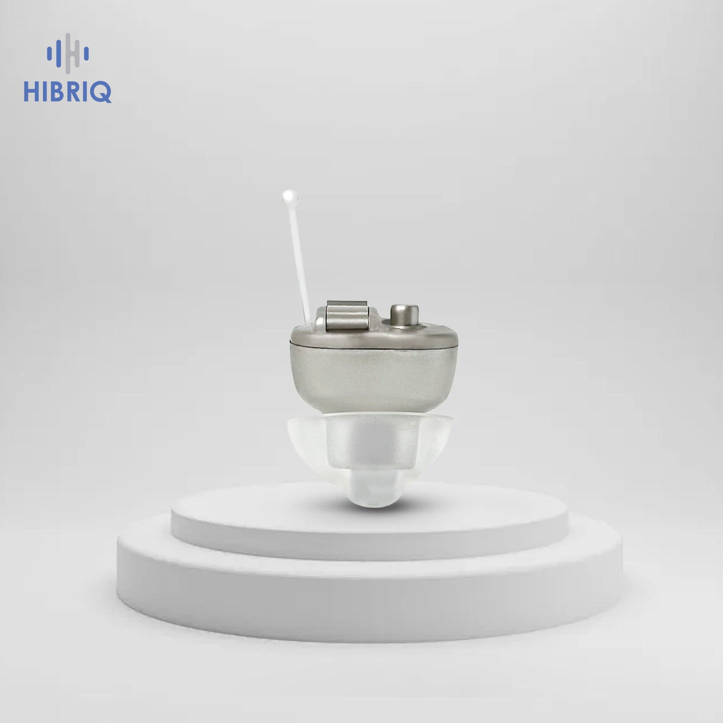 HIBRIQ VHP-603 Hearing Aid for Adults, Mini Invisible Hearing Amplifier with Smart Noise Reduction, Single, Gold